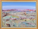 Matthew Perceval, In the Leopold Ranges, oil on board
