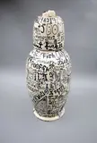 Martin Poppelwell, Large Lidded Fish Study Pot