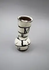 Smelly Banana by Martin Poppelwell, glazed earthenware, sold Nov 2022