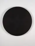Ralph Hotere, Black Painting, acrylic on shaped canvas