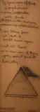 Colin McCahon, If you can afford a psychiatrist, conte on paper