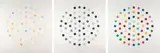 Cinchonidine, Ciclopirox Olamine and Cineole by Damien Hirst, complete set of three etching and aquatints in colour, edition 114/145 (2004), offered Nov 2022