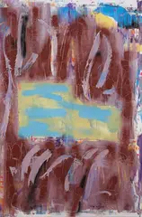 Stella Corkery, Zuma Solution, oil and spray paint on canvas