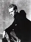 Portrait of Gordon Walters by Theodorus Johannes Schoon, gelatin silver print, offered Nov 2022