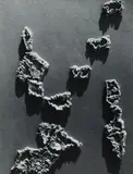 Untitled - Geothermal Dried Mud Study by Theodorus Johannes Schoon, gelatin silver print, offered Nov 2022
