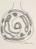 Theodorus Johannes Schoon, Untitled - Abstracted Gourd II