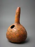 Theodorus Johannes Schoon, Incised Gourd with Kowhaiwhai motif