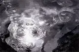 Untitled - Large Waiotapu Mudpool Study at Night by Theodorus Johannes Schoon, cibachrome print, image taken circa 1966-68, offered Nov 2022
