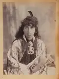 Josiah Martin, Susan, Rotorua, albumen print