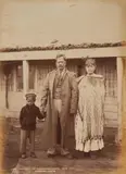 Burton Brothers, Wetere, Te Rerenga, Wife and Son
