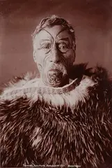 Arthur Iles, Tikitere, albumen print