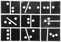 Untitled by Gordon Walters, silver gelatin print, 1962, sold Sep 2022