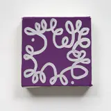 John Reynolds, Filling the void (series), oil enamel pen marker on canvas, 2013
