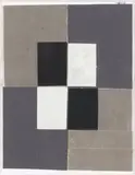 Gordon Walters, Untitled, collage on paper, 1992