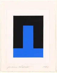 Gordon Walters, Untitled, gouache on paper, 1989