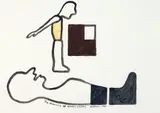 Richard Killeen, The Dreaming of Gordon, watercolour on paper, 1995