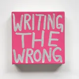 John Reynolds, New idea (series), oil enamel pen marker on canvas