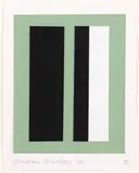 Gordon Walters, Untitled, collage on paper, 1991 II