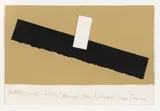 Gordon Walters, Untitled, collage on paper, 17/6/91