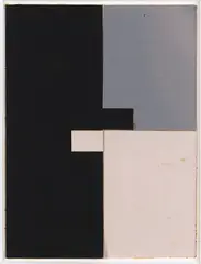 Untitled by Gordon Walters, collage on paper, 1992, sold Sep 2022