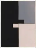 Gordon Walters, Untitled, collage on paper, 1992