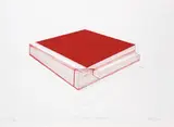 James Ross, Red Book, screenprint on Fabriano paper (artist’s proof, edition of 30), 2012