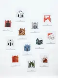 Category House by Richard Killeen, inkjet on vinyl on foamalite with A5 conservation box, 12 parts, 2013, sold Sep 2022