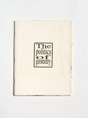 Richard Killeen, The politics of geometry, mixed media book (unique)