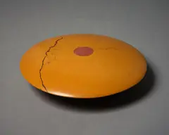Solar Flare (Lens 18) by John Edgar, sandstone and limestone (Rajasthan, India), 2014, sold Sep 2022