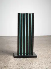 Element by John Edgar, Indian granite, glass, 2008, sold Sep 2022