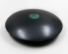 Green World (Lens 6) by John Edgar, granite (China) and serpentine, sold Sep 2022