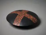 John Edgar, Saltire Lens 7, carved granite (NZ, India)