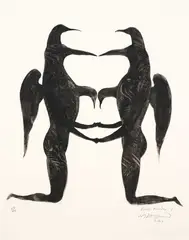 Bill Hammond, Fish Finder I, lithograph, 35/45