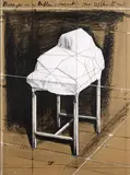Christo & Jeanne-Claude, Package on a Table (Project 1961 - ’88)