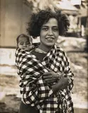 Charles Troughton Clark, Te Puhi, sepia print