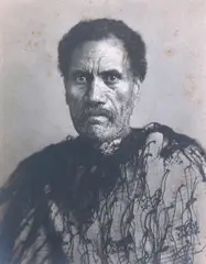 Charles Troughton Clark, Portrait of a Chief, photogravure
