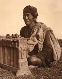 Theodorus Johannes Schoon, Old Indonesian Man at the Loom