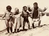 Ralph Seddon, The Haka, albumen print