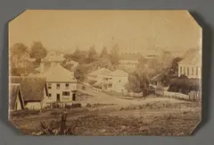 John Kinder, Eden Crescent, Auckland, albumen print