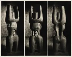 Steve Arthur Rumsey, Study of a Sculpture by Paratene Matchitt, gelatin silver print