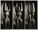 Steve Arthur Rumsey, Study of a Sculpture by Paratene Matchitt, gelatin silver print