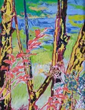 Philip Trusttum, Untitled - Landscape with Trees
