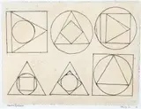 Pat Hanly, Sequence of Elements, screenprint, 1/8