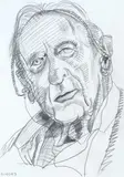 Michael Smither, Portrait of Eric H. McCormick, graphite on paper
