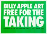 Billy Apple, Free Art for the Taking, screenprint, 2005