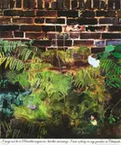 Peter Blake, I May Not be a Ruralist anymore, but this morning I saw a fairy in my garden in Chiswick’, digital print and screenprint on paper, 53/60