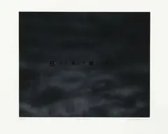 Broken Water by Shane Cotton, silkscreen print, edition of 60, sold Jun 2022