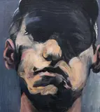 Richard McWhannell, Self Portrait (with cap)