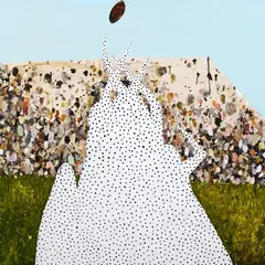 Richard Lewer, Jump and Lift, oil on epoxy coated steel