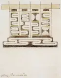 Theodorus Johannes Schoon, Untitled – Abstract Pattern Design
